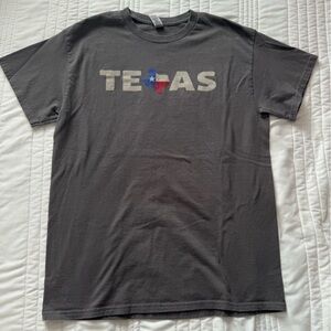 Gray Texas Graphic T-Shirt